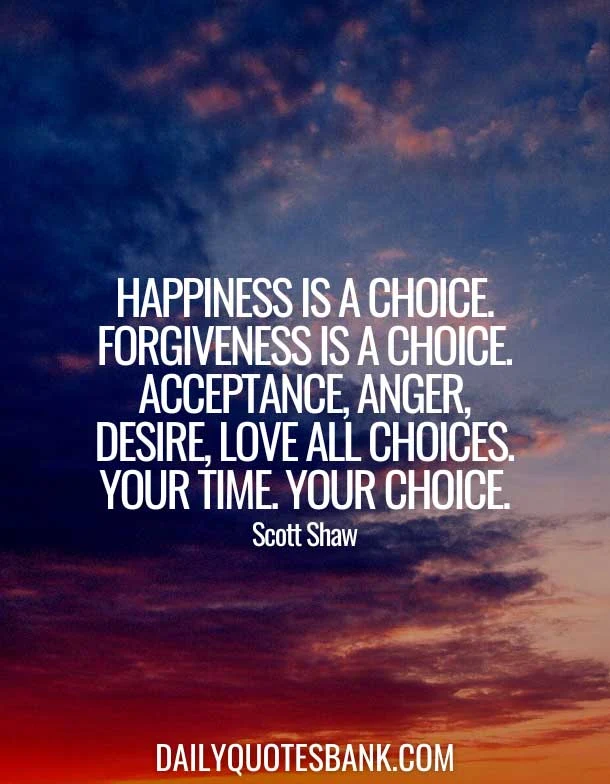 Life Quotes About Forgiveness and Acceptance