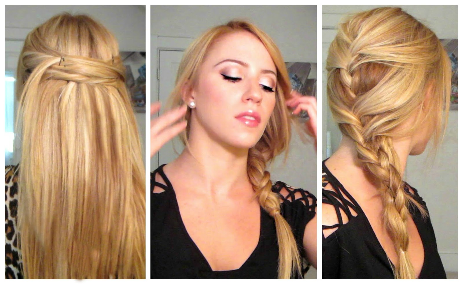 Easy, Quick, & Heat-less Hairstyles!