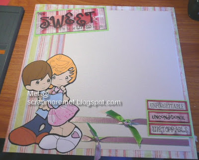 How sweet it is to be loved by you 12x12 layout