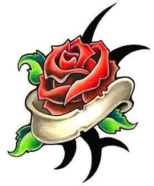 Tattoo Designs Rose Tattoos 500x603px