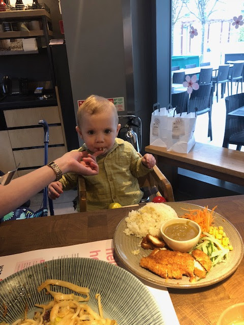 Wagamama, Victoria, London, Toddler, Mum of One, Parent Blogger, Food Blogger, Day Trip