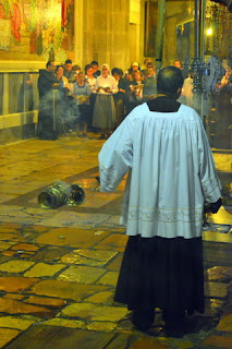 ritual ceremony church of holy sepulchre