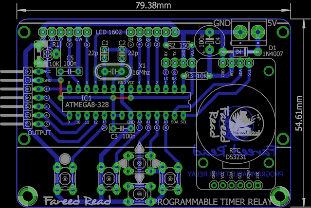 Layout Programmable Timer Relay