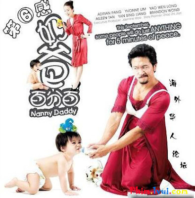 Phim Cha Nuôi Bất Đắc Dĩ - Nanny Daddy [HTV7] Online