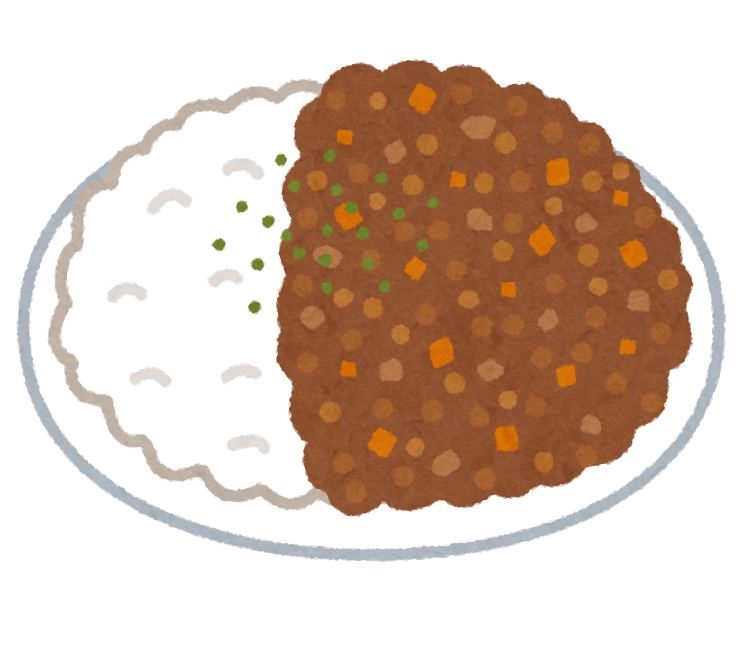 キーマカレーのイラスト かわいいフリー素材集 いらすとや