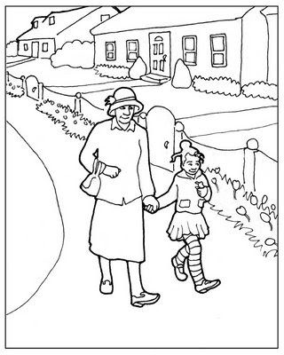 Church Coloring Page