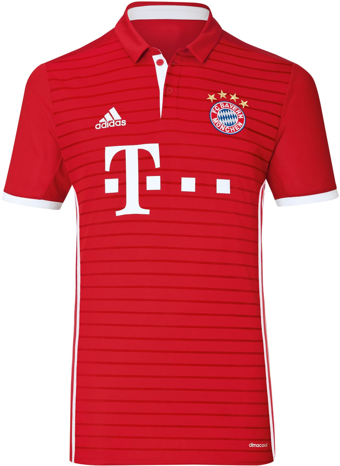 Bayern Mnchen 16 17 Home Kit Released Footy Headlines