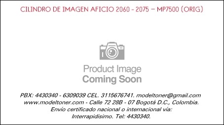 CILINDRO DE IMAGEN AFICIO 2060 – 2075 - MP7500 (ORIG)