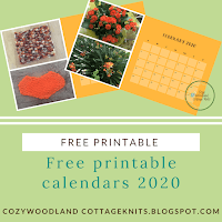 free printable calendars 2020