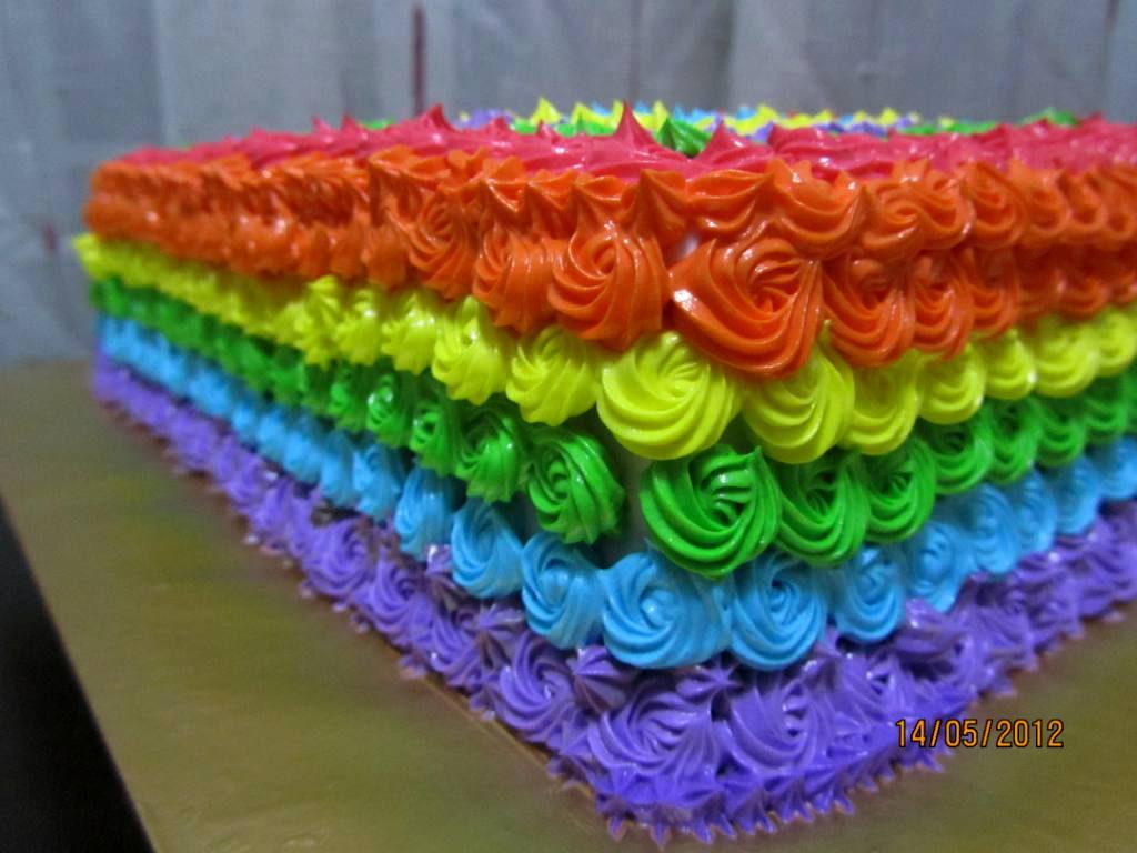 -: Rainbow Cake. Tema Boboiboy.