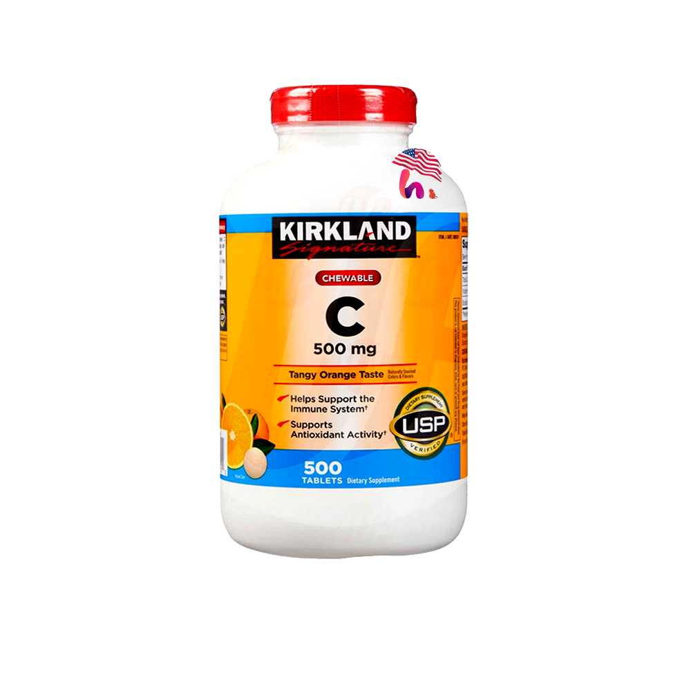 Viên Uống Bổ Sung Vitamin C 500mg Kirkland 500 Viên