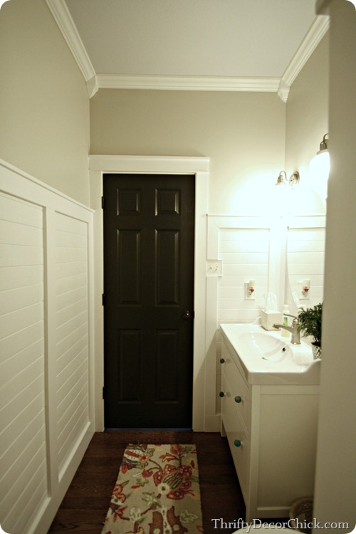 black interior doors