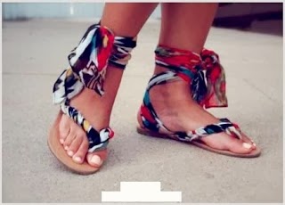 Cara Membuat Sandal  Jepit dari Kain Perca Cara Membuat 