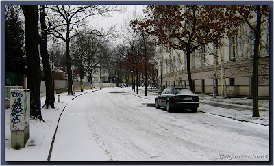Mansfelder Strasse under snow