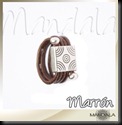 anillo marron