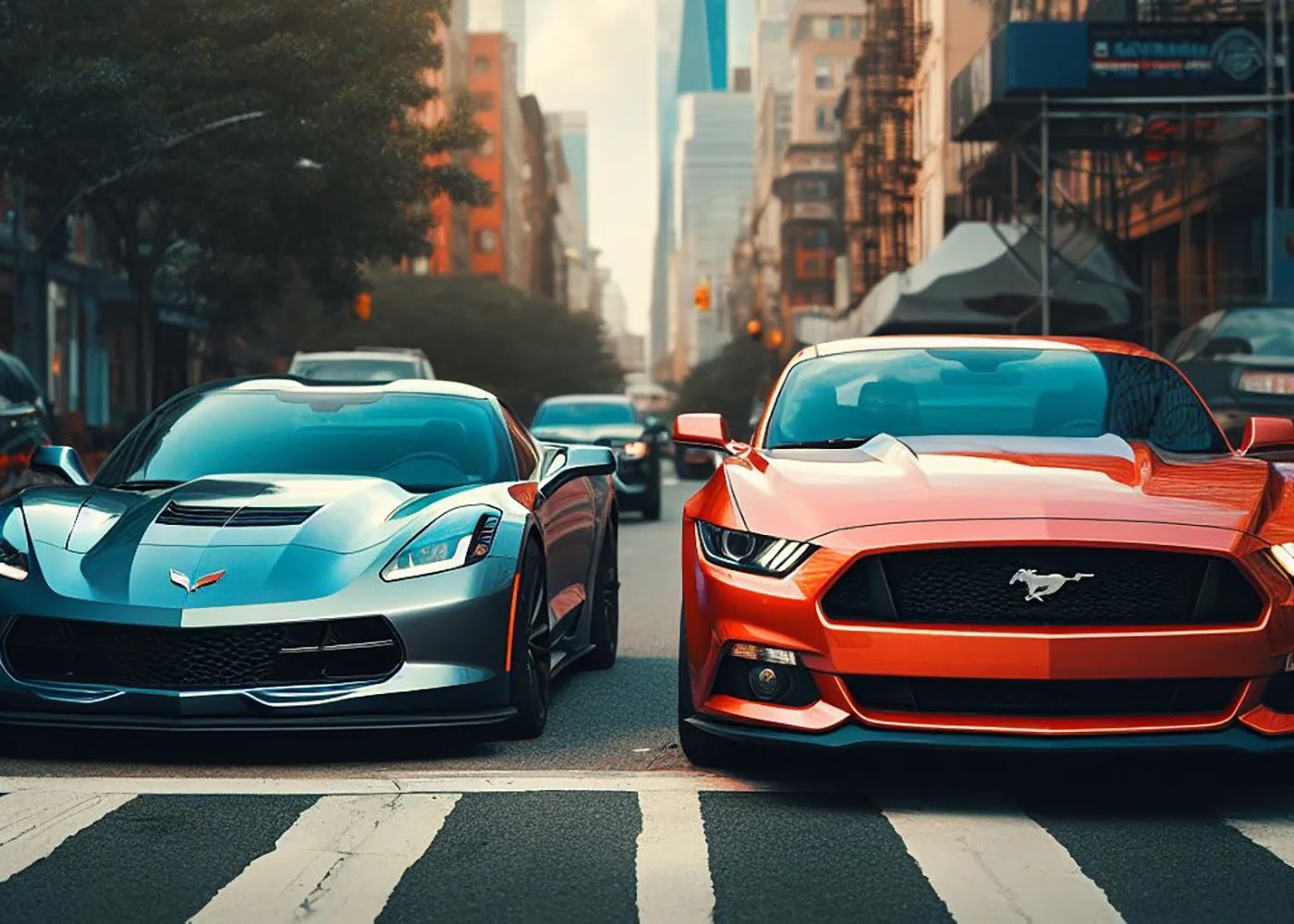 Corvette vs Mustang