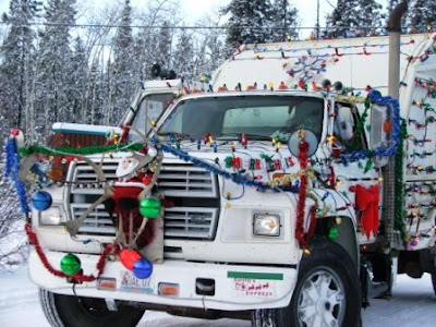 Miss Santa's Garbage Truck