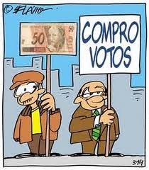 QUEM VENDE O VOTO NÃO PODE RECLAMAR DE CRISE, MUITOS MENOS DO PREÇO DA GASOLINA