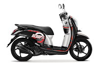 Honda Scoopy eSP Sporty hitam