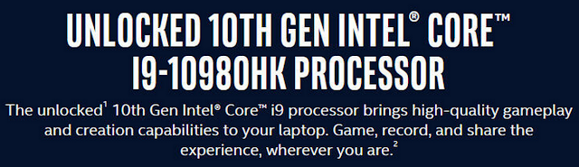 Intel Core i9-10980HK