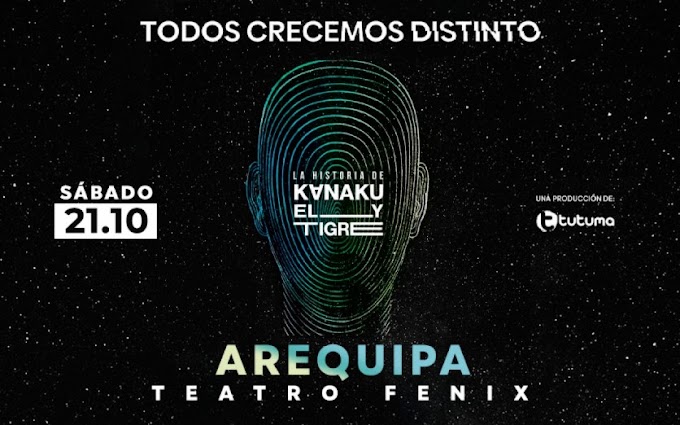 Kanaku y el Tigre en Arequipa - Teatro Fenix - 21 de Octubre: PRECIO DE ENTRADAS