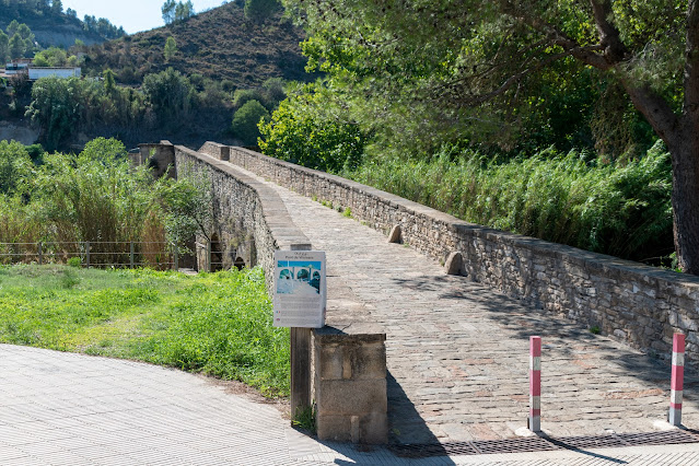 El pont de Vilomara, Barcelona, Catalunya..
