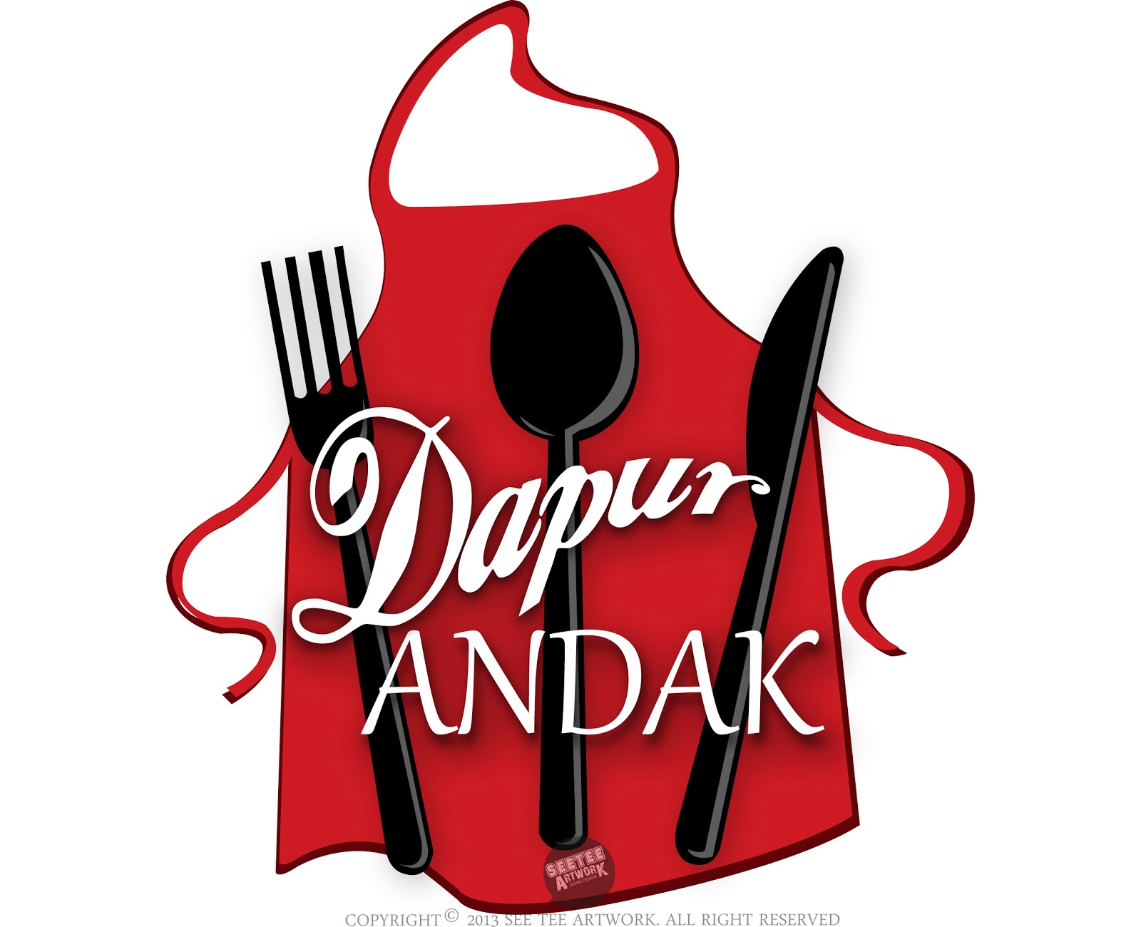 SeeTee Artwork Design Logo Dapur Andak