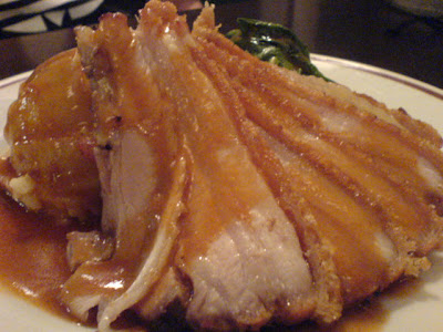 New Harbour Cafe and Bar, crispy pork apple sauce