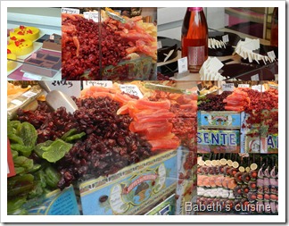 vitrines alimentaires