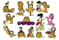 Garfield and friends - 45 embroidery designs
