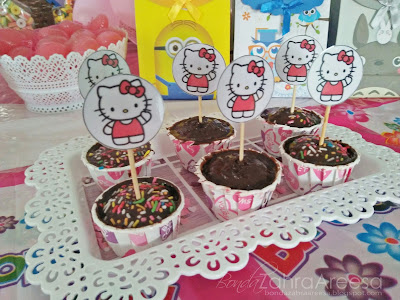 Sambutan burthday anak, candy booth