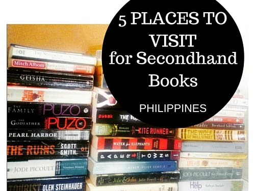 BOOKS | 5 Places to Visit for Secondhand Book Philippines