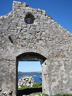 Lopud island. St. John's church