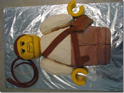 Indiana Jones Cake I had to do another mini figure cake