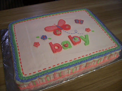 Butterfly Cakes  Baby Shower on Jamie S Cakes  Butterfly Baby Shower