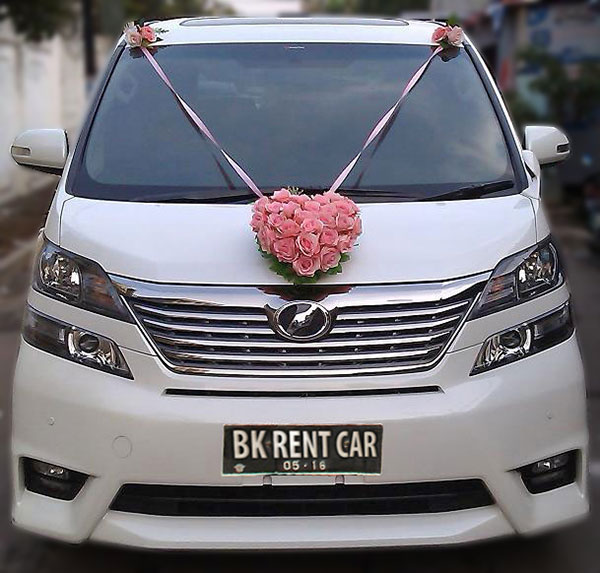 26+ Paling Keren Bunga Hiasan Untuk Mobil Pengantin
