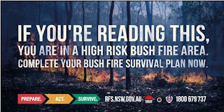 New bush fire awareness campaign poster 1