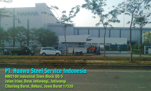 Lowongan Kerja PT. Hanwa Steel Service Indonesia Terbaru