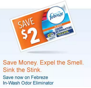 Febreze In-Wash Odor Eliminator coupon