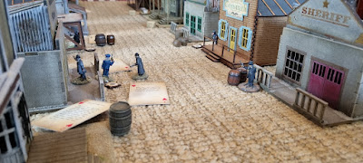 battle report, Dead man's hand, Wild west, Great escape games.