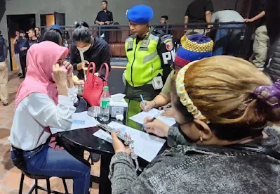 Harkamtibmas, Polda Jatim Gelar Razia Hiburan Malam Jelang Tahun Baru 2024