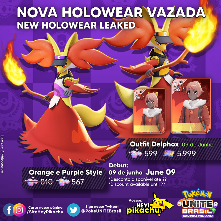 Pokémon UNITE Brasil (News) 🟢 (@PokeUNITEBrasil) / X
