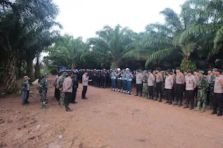 Polres Lampung Utara Amankan Eksekusi Lahan Kosong di Bunga Mayang: Sebuah Upaya Penegakan Hukum yang Kondusif