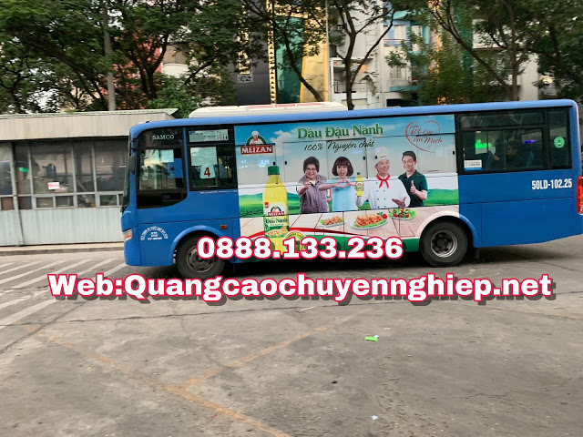 Quảng cáo trên xe bus