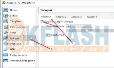 Pengaturan Jaringan Pada VirtualBox