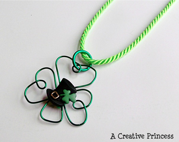 shamrock necklace