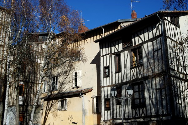 limoges quartier boucherie place barreyrette colombages