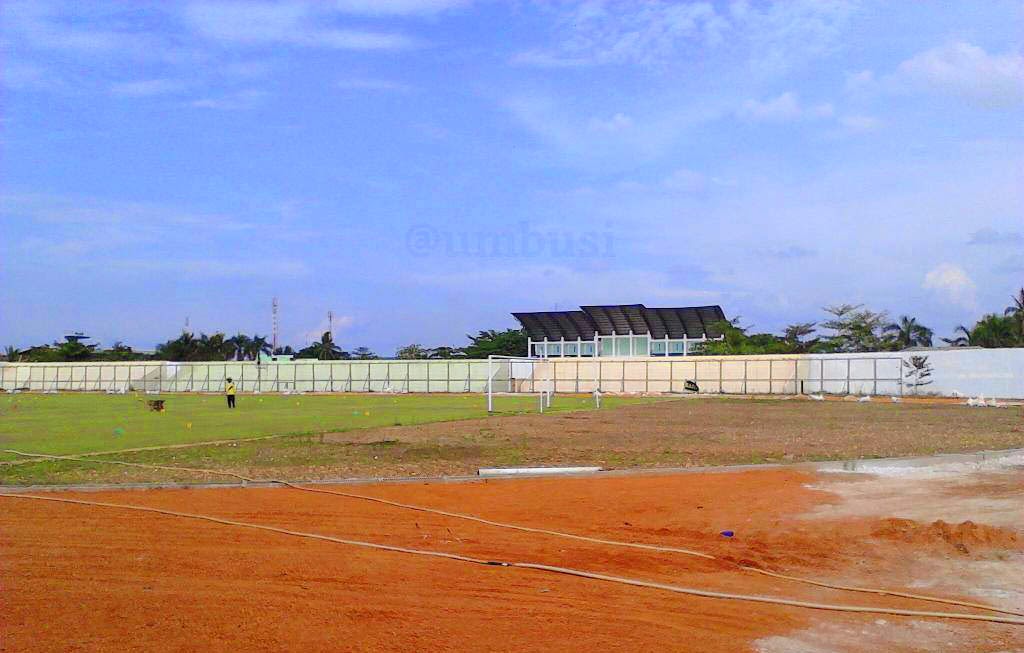 gambar terbaru kondisi Stadion 17 Mei  Banjarmasin bulan desember