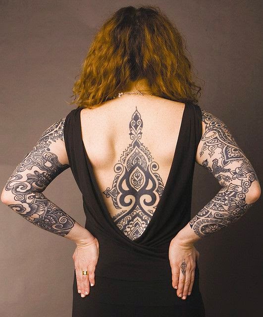 Women Incredible Back Pose Tattoos, Tattoos of absurd Women Back designs, Designs of Awesome Women back tattoos.