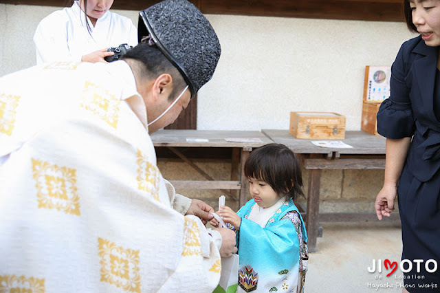 伊太祁曽神社での七五三出張撮影